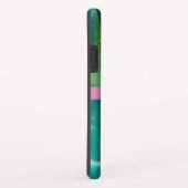 Aquamarin-grüne Aquarellbilder Case-Mate iPhone Hülle (Hinten/Rechts)