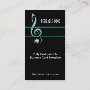 Aquamarin Jewel Aquamarin - Music Kristall Visitenkarte