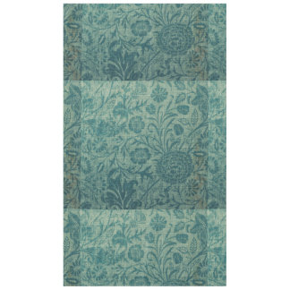 Aquamarin, Jugendstil, Vintag, floral, Muster,aqua Tischdecke