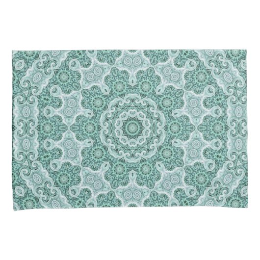 Aquamarin Kissenbezug (Vorderseite-Rechts)