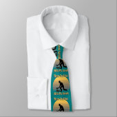 Aquamarin Lawn Bowls Playtime, Neck Tie Krawatte (Gebunden)