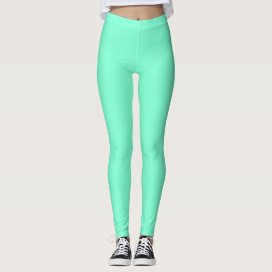 Aquamarin Leggings (Vorderseite)