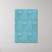 Aquamarin Leinwanddruck (Vorderseite)