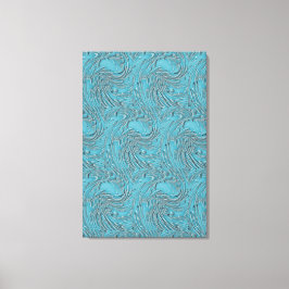 Aquamarin Leinwanddruck