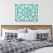 Aquamarin Leinwanddruck (Insitu (Schlafzimmer))