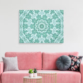 Aquamarin Leinwanddruck (Insitu (Wohnzimmer))