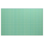 Aquamarin & Lime Green Bright Gingham Kariert / Ta Stoff (Yard (91,4 cm))