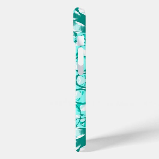 Aquamarin Loopy Phone Case (Rückseite / Links)