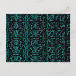 Aquamarin Maze von Mark Edward Westerfield Postkarte
