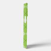 Aquamarin Melon Mod Raute Case-Mate iPhone Hülle (Rückseite / Rechts)