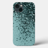 Aquamarin Mermaid Ocean Glitzer #4 (Imitats Glitze Case-Mate iPhone Hülle (Rückseite)