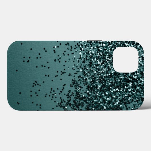 Aquamarin Mermaid Ocean Glitzer #5 (Imitats Glitze Case-Mate iPhone Hülle (Rückseite (Horizontal))