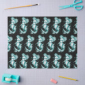 Aquamarin Mermaid Seidenpapier (Basteln)
