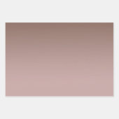 Aquamarin Mint Ombre Geschenkpapier Set (Vorderseite 3)