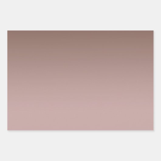 Aquamarin Mint Ombre Geschenkpapier Set (Vorderseite 3)