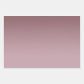 Aquamarin Mint Ombre Gold Glitzer Herz Geschenkpapier Set (Vorderseite 3)