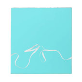 Aquamarin & Multiband Notizblock (Vorderseite)