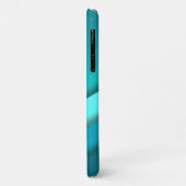 Aquamarin Ombre Case-Mate iPhone Hülle (Hinten/Links)