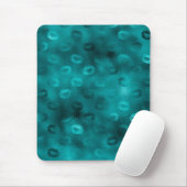 Aquamarin Ombre Glam Glitzer Lips Muster Mousepad (Mit Mouse)