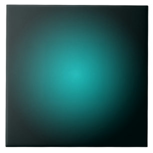 Aquamarin Ombre Green Gradient Modern Minimalistis Fliese
