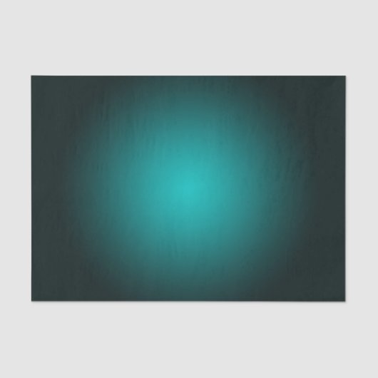 Aquamarin Ombre Green Gradient Modern Minimalistis Seidenpapier (Vorderseite)