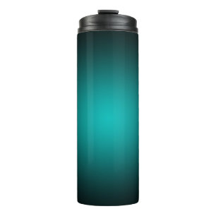 Aquamarin Ombre Green Gradient Modern Minimalistis Thermosbecher