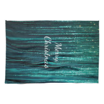 Aquamarin Pine Green Tinsel Weihnachten