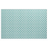 Aquamarin Polka Dot Stoff (Fat Quarter (45,7 x 55,9 cm))