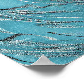 Aquamarin Poster (Ecke)