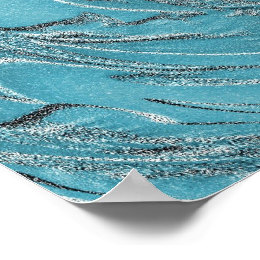 Aquamarin Poster (Ecke)