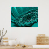 Aquamarin Poster (Küche)