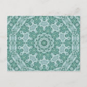 Aquamarin Postkarte (Vorderseite)