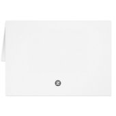 Aquamarin Preppy Circle Monogram DIY BG (Rückseite Horizontal)