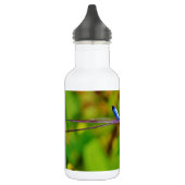 Aquamarin Rainbow Dragonfly Edelstahlflasche (Links)