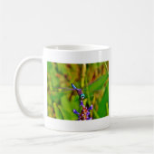 Aquamarin Rainbow Dragonfly Kaffeetasse (Links)