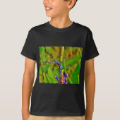 Aquamarin Rainbow Dragonfly T-Shirt (Vorderseite)