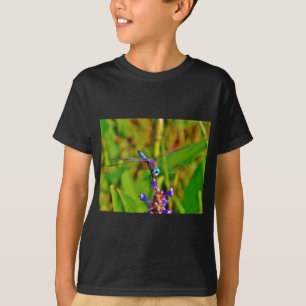 Aquamarin Rainbow Dragonfly T-Shirt