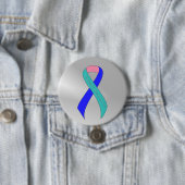 Aquamarin/rosa/blaue Multifunktionsleisten-Unterst Button (Beispiel)