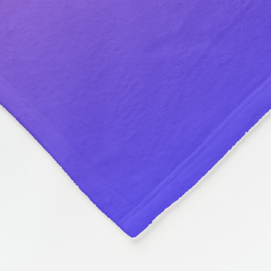 Aquamarin/rosa/blaue Schleife Herz Fleecedecke (Ecke)