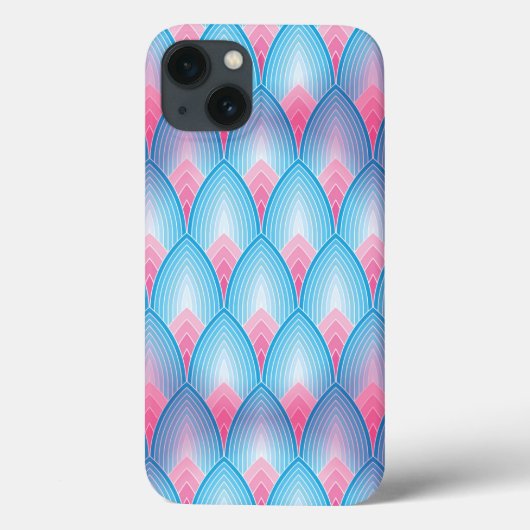Aquamarin-rosa-Petrischale Case-Mate iPhone Hülle (Rückseite)