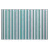 Aquamarin-rosa Streifenmuster Stoff (Yard (91,4 cm))