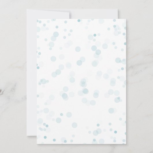 Aquamarin & rosa Unterwasser Whimsical Sweet 16 Pa Einladung (Rückseite)