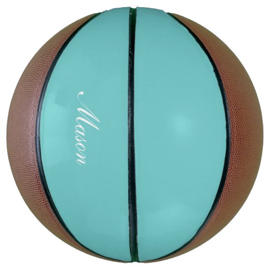 Aquamarin Sky Custom Basketball (Vertikal)