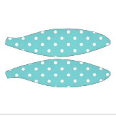 Aquamarin Sky Polka Dot Mini Basketball (Panele)