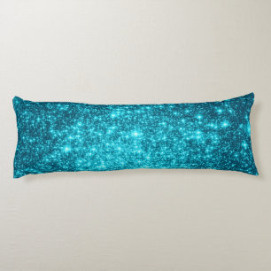 Aquamarin Stars Kissen