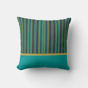 AQUAMARIN STRIPES American MoJo Pillow Kissen