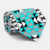 Aquamarin Südwestliche Krawatte der Heiligen Berge (Gerollt)