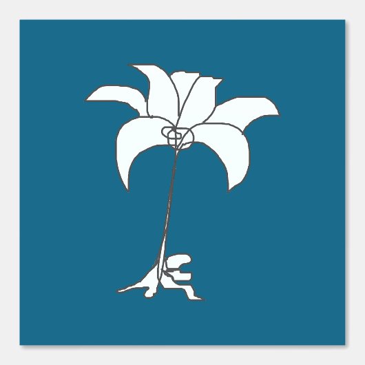 Aquamarin Tapete (Vorderseite)