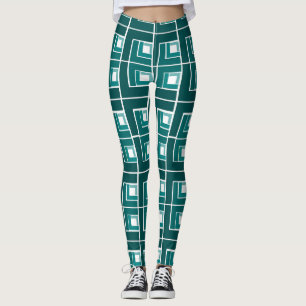 Aquamarin Topsy Turvy Leggings