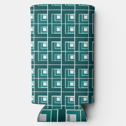 Aquamarin Topsy Turvy Selters Dosenkühler (Rückseite)